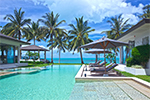 Baan Asan- luxury private beach villa rental on Koh Samui, Thailand.