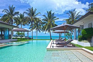 Samui Holiday Homes presents private luxury beach house at Baan Asan, Koh Samui, Thailand