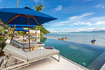 Baan Capo- private luxury beach front house for holiday rental on Koh Samui.