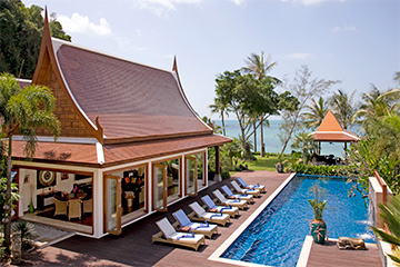 Samui Holiday Homes presents private beach house rental at Villa Hainue, Dhevatara Cove, Koh Samui, Thailand