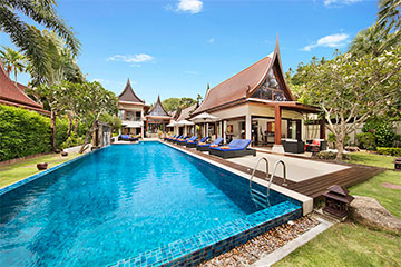 Samui Holiday Homes presents private beach house rental at Baan Samlarn, Dhevatara Cove, Koh Samui, Thailand