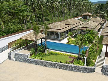 Samui Holiday Homes presents private beach house rental at Dhevatara Residence, Koh Samui, Thailand