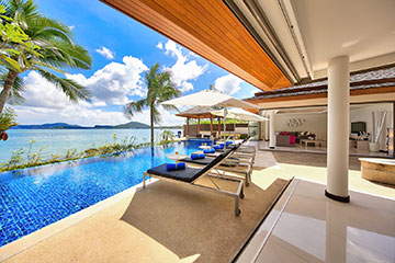 Samui Holiday Homes presents private beach house rental at Dhevatara Residence Baan Benjamart, Koh Samui, Thailand