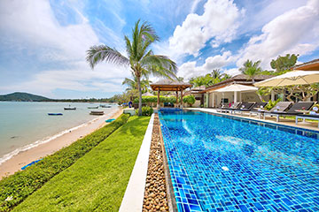 Samui Holiday Homes presents private beach house rental at Dhevatara Residence Baan Feung Fah, Koh Samui, Thailand