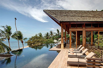 Samui Holiday Homes presents private luxury beach house at Baan HinTa, Koh Samui, Thailand