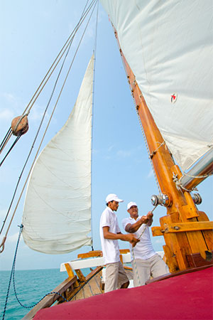 Kaisso Kaia sailing yacht day trip
