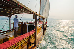 Kaisso Kaia sailing yacht day trip