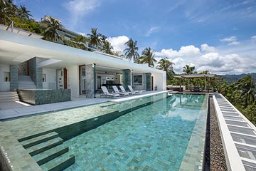 Samui Holiday Homes presents private luxury rental house at Lime Villa 4, Koh Samui, Thailand