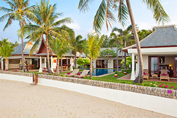 Samui Holiday Homes presents private beach house rental at Miskawaan Villa Water Lily, Koh Samui, Thailand