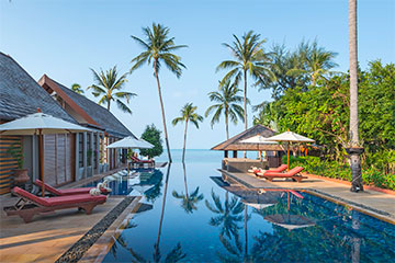 Samui Holiday Homes presents private luxury beach house at Baan Puri, Koh Samui, Thailand