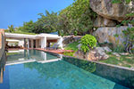 Samujana Villa 11- luxury private sea view house for rent on Koh Samui, Thailand.
