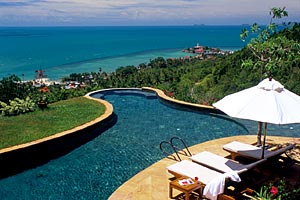 Private luxury villa rental on Koh Samui, at Tassana Pra.