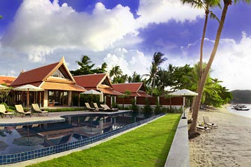 Samui Holiday Homes presents private luxury beach house at Baan Tawantok, Koh Samui, Thailand