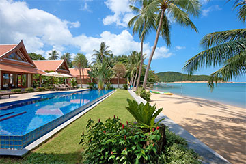 Samui Holiday Homes presents private luxury beach house at Baan Tawantok 1, Koh Samui, Thailand